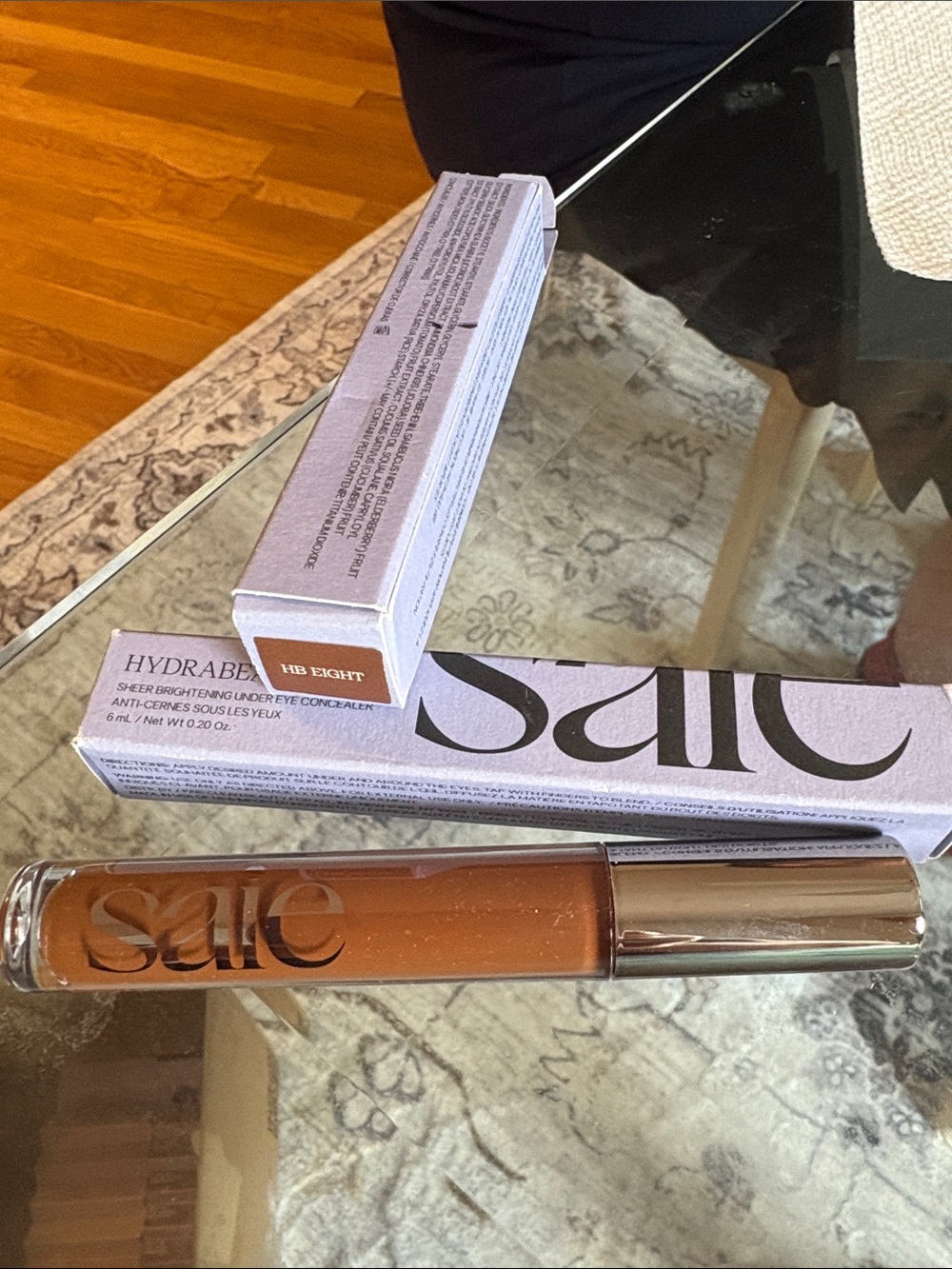 Saie Hydrabeam Concealer - Rich Brown